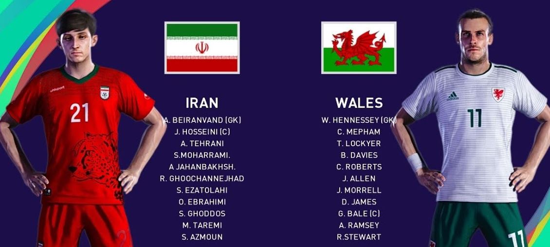 Soi keo ty so Wales vs Iran